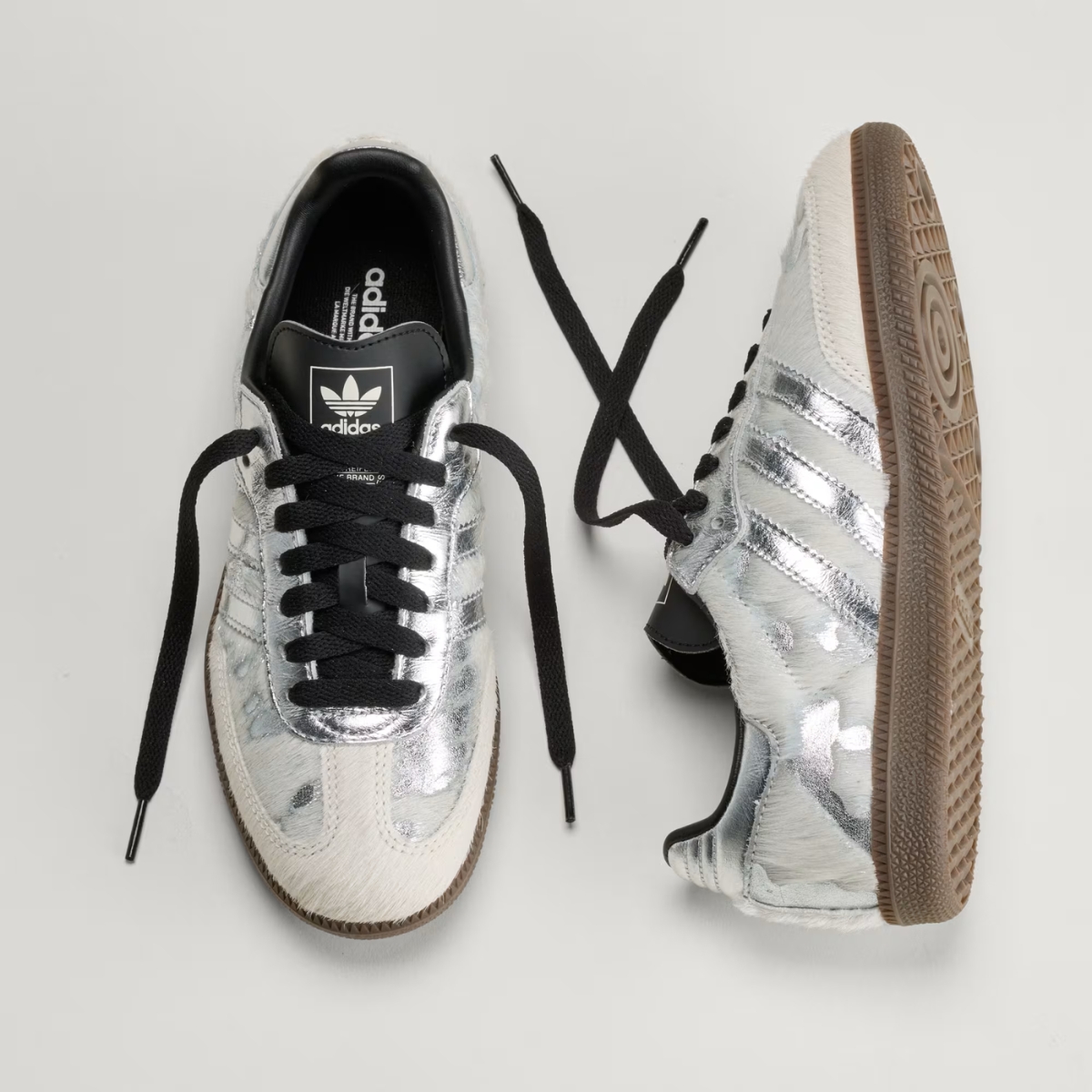 Giày Adidas Samba OG 'Pony Hair Cream Silver' KJ2314 Giày Adidas Samba OG 'Pony Hair Cream Silver' KJ2314