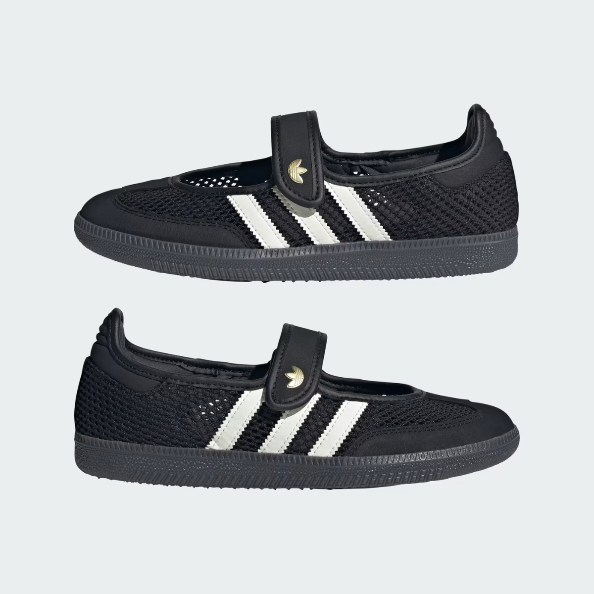 Giày Adidas Samba Jane 'Core Black Off White Gold Metallic' LA6830 Giày Adidas Samba Jane 'Core Black Off White Gold Metallic' LA6830