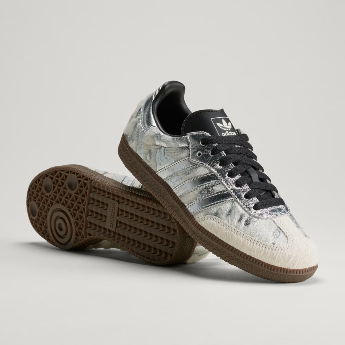 Giày Adidas Samba OG 'Pony Hair Cream Silver' KJ2314 Giày Adidas Samba OG 'Pony Hair Cream Silver' KJ2314