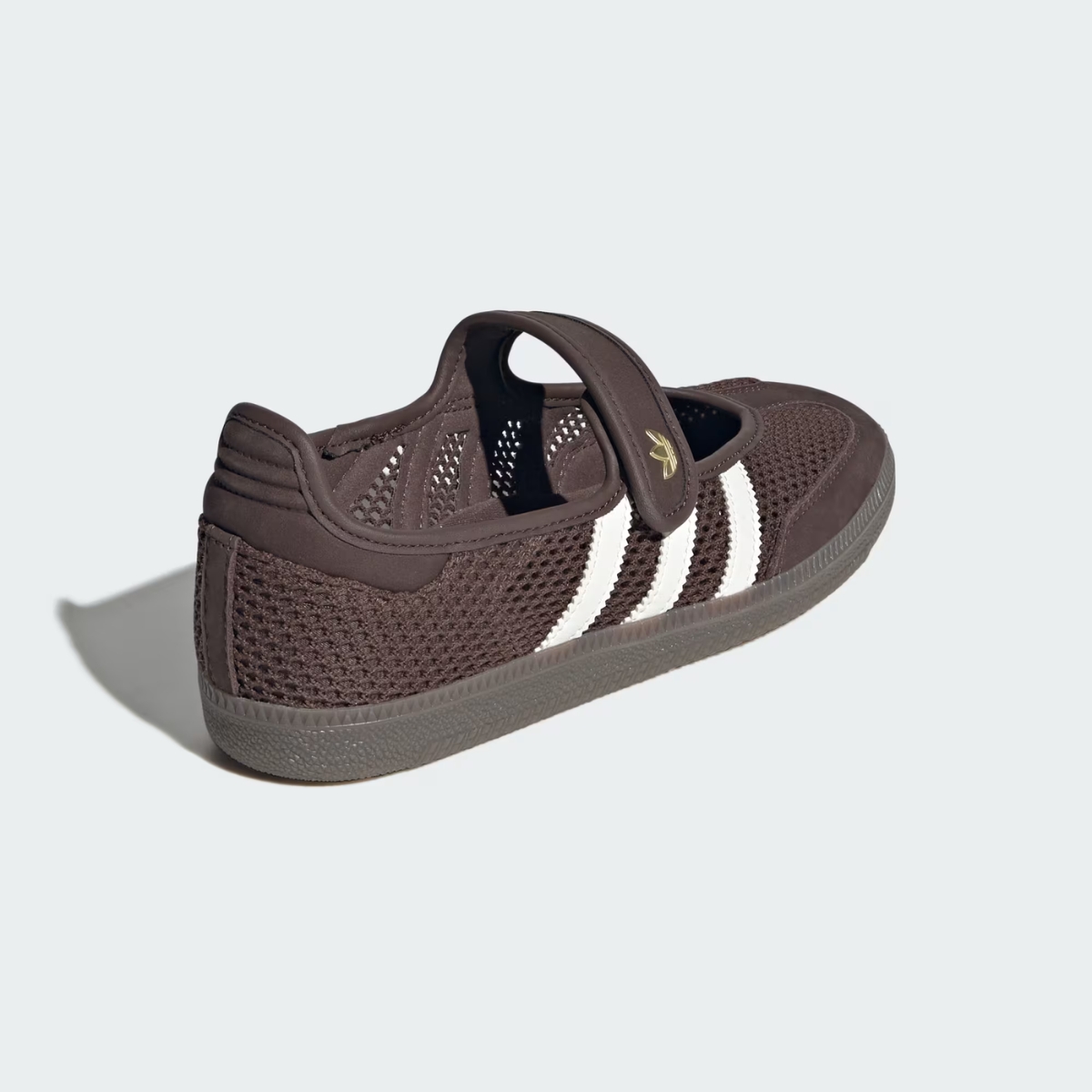 Giày Adidas Samba Jane 'Brown Off White Gold Metallic' LA6829 Giày Adidas Samba Jane 'Brown Off White Gold Metallic' LA6829