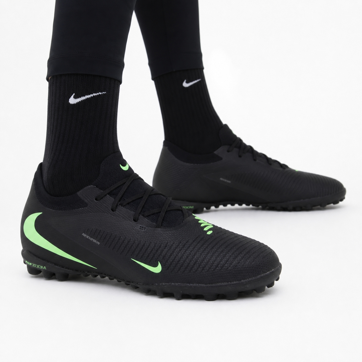Giày Nike Phantom 6 Low Pro TF 'Black Illusion Green' HJ4123-001 Giày Nike Phantom 6 Low Pro TF 'Black Illusion Green' HJ4123-001