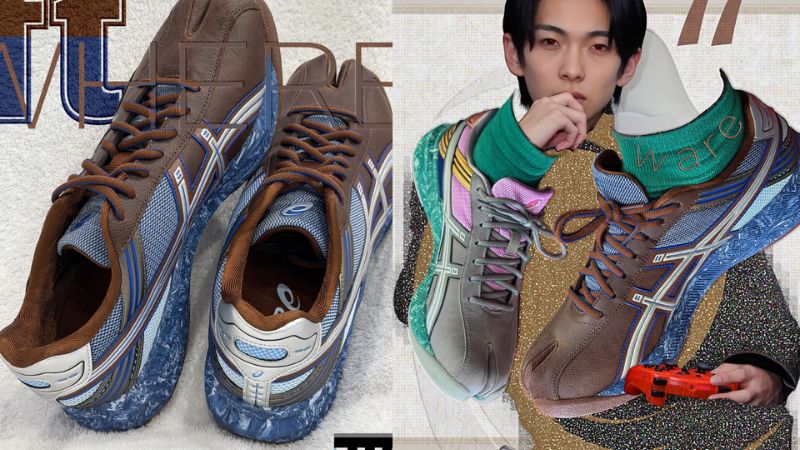Bản hợp tác mới Asics Tabi 4 cùng Kiko Kostadinov xuất hiện tại Tuần lễ thời trang Paris 2026