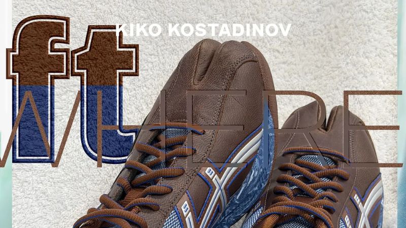 Bản hợp tác mới Asics Tabi 4 giữ phom mũi tách đặc trưng cùng chất liệu tinh giản