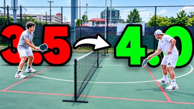 Cách vượt trình độ 3.5 pickleball