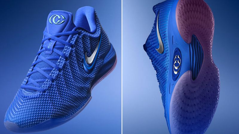 Phiên bản EP của Nike Caitlin 1 sử dụng cao su bền hơn, phù hợp với sân ngoài trời.