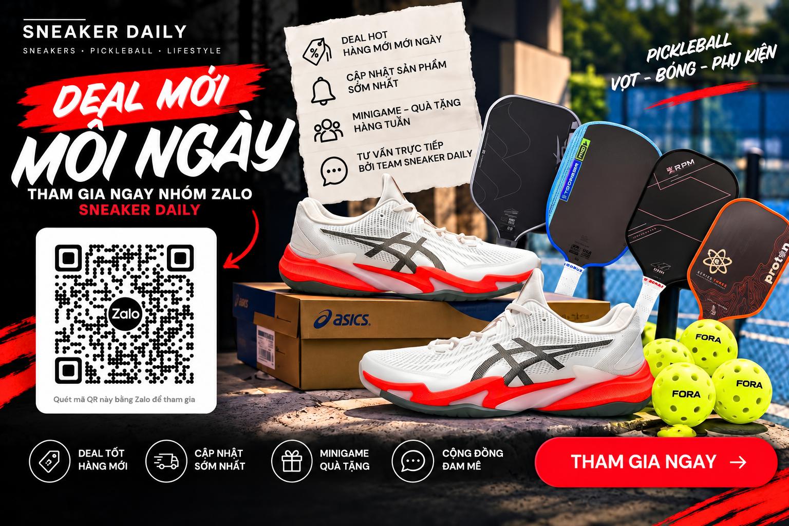 Sneaker Daily - Deal mới mỗi ngày, tham gia nhóm Zalo