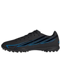adidas F50 Hyperfast Club Turf Football 'Black Lucid Ray Blue' KJ3408