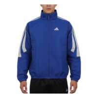 adidas Track Woven Hoodless Jacket 'Blue' KF2065