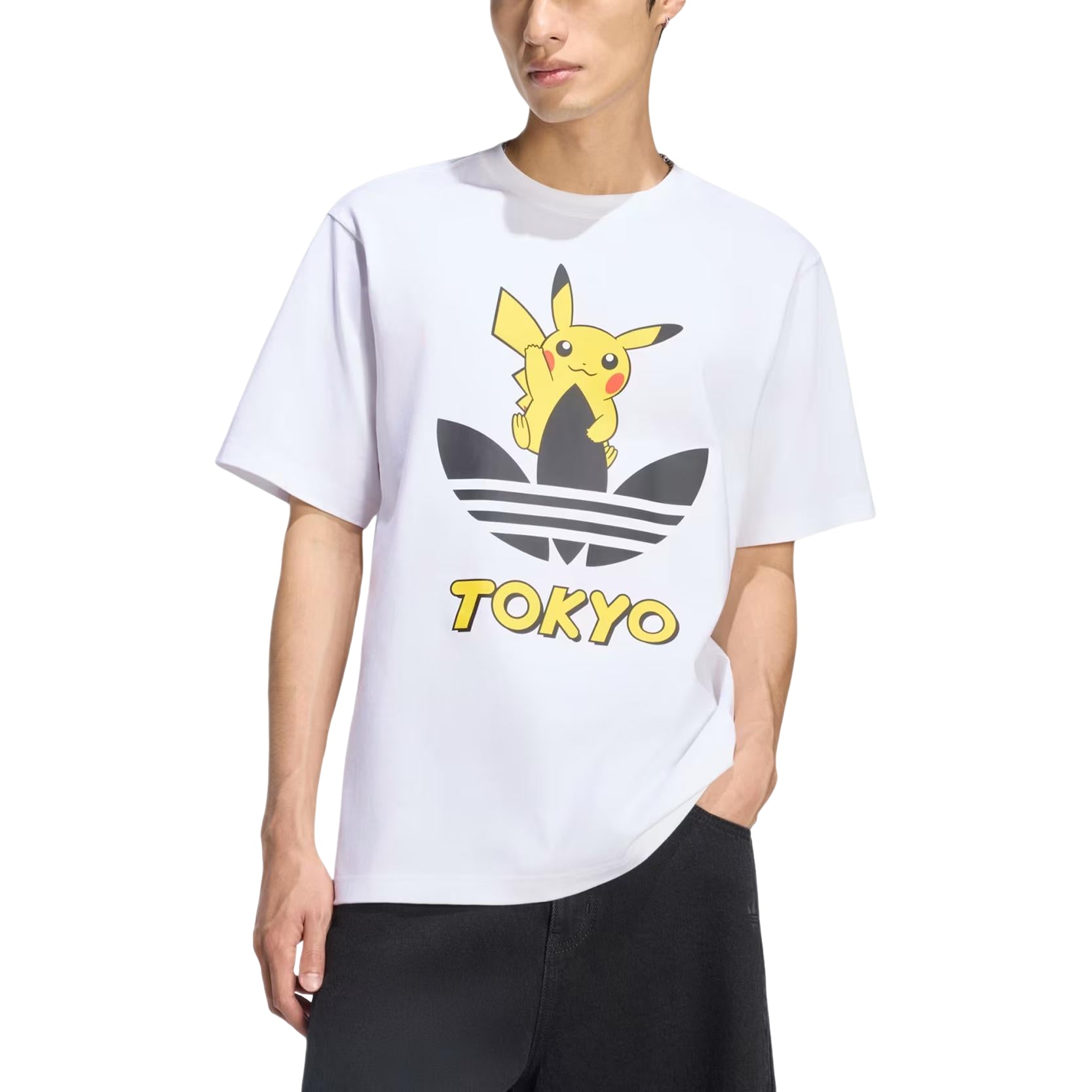 adidas-x-pokemon-t-shirt-tokyo-3-asia-sizing-white-lk3883-3 adidas x Pokemon T-Shirt Tokyo 3 Asia Sizing 'White' LK3883