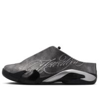 Air Jordan 14 x Mowalola Retro Mule 'Black Silver Burnt Red' IR0908-001