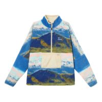 Nike Club Winterized Half-Zip Anorak Faux Fleece Sweatshirt 'Blue' IQ6117-126