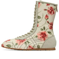 Onitsuka Tiger Mexico 66 Square Boots 'Floral White Cream' 1183C848-100