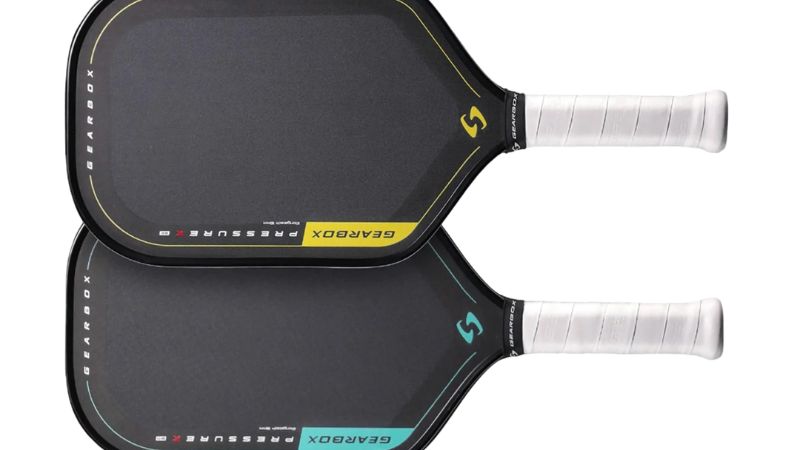 Gearbox Pressure X 8M và 8E cùng thuộc dòng vợt pickleball cao cấp