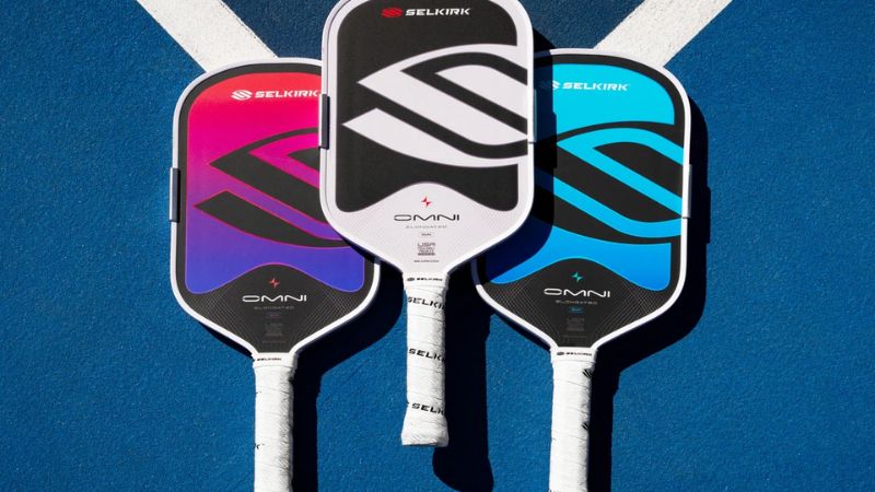 Vợt pickleball dáng rộng đáng mua Selkirk Omni Widebody tùy chỉnh trọng lượng