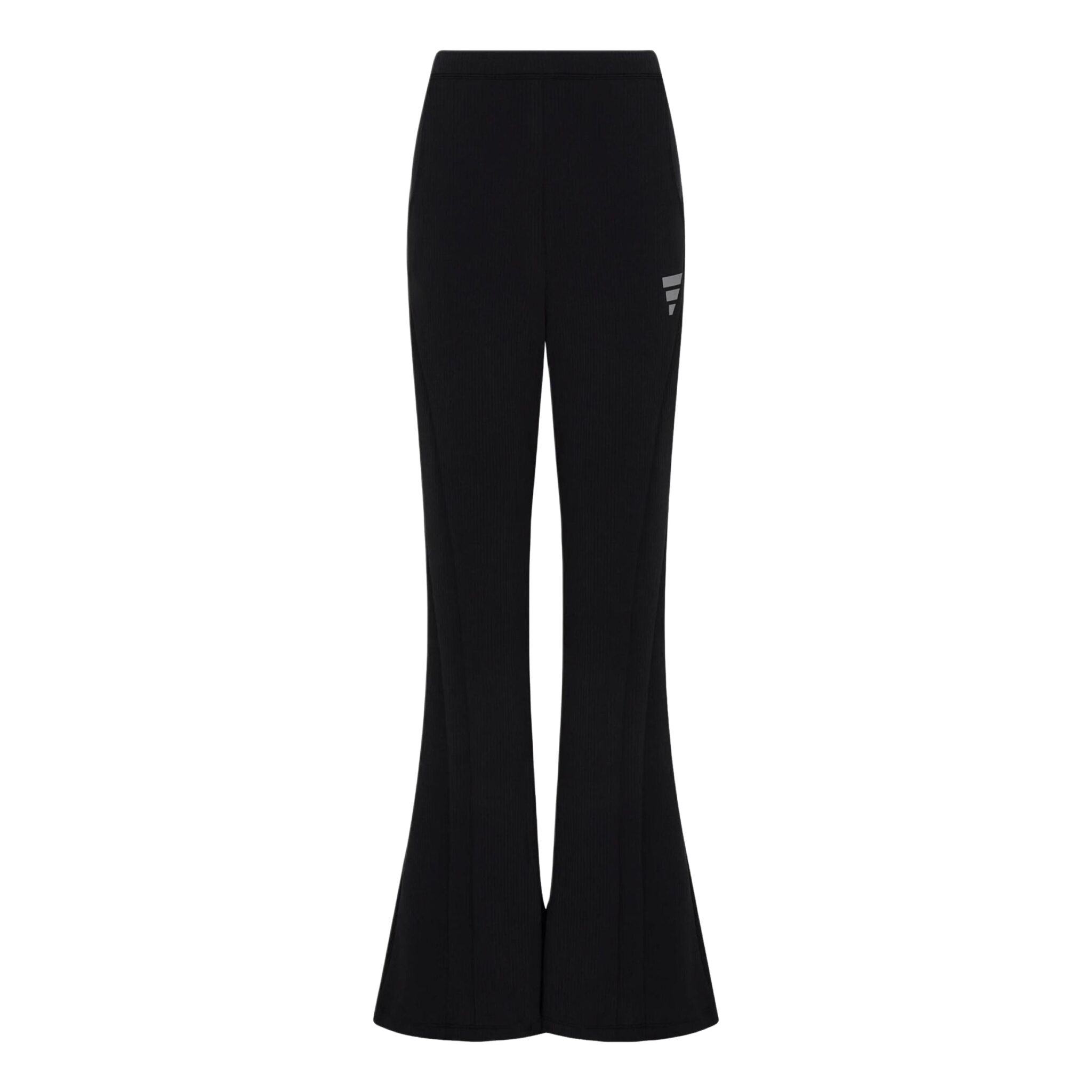 wmns-adidas-future-of-style-woven-flare-pants-black-kz0687-1 (WMNS) adidas Future of Style Woven Flare Pants 'Black' KZ0687