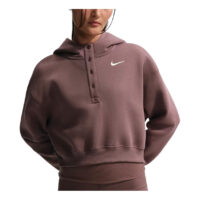 (WMNS) Nike Sportswear Phoenix Fleece Oversized Cropped Hoodie Asia Sizing 'Tattoo Sail' IF0259-502